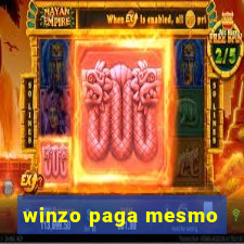 winzo paga mesmo